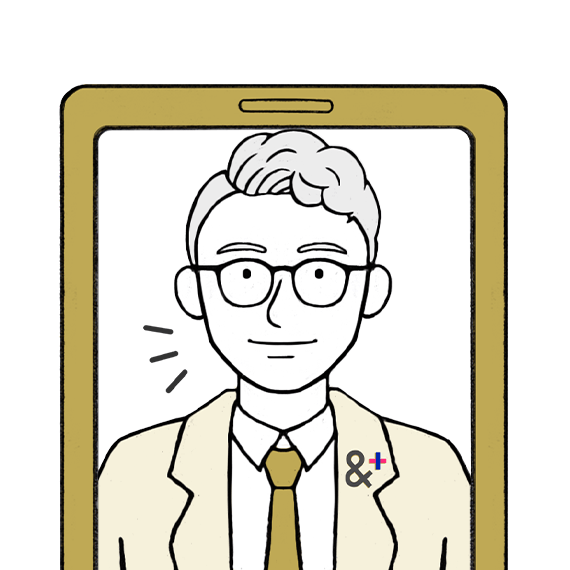 医師がオンライン診療