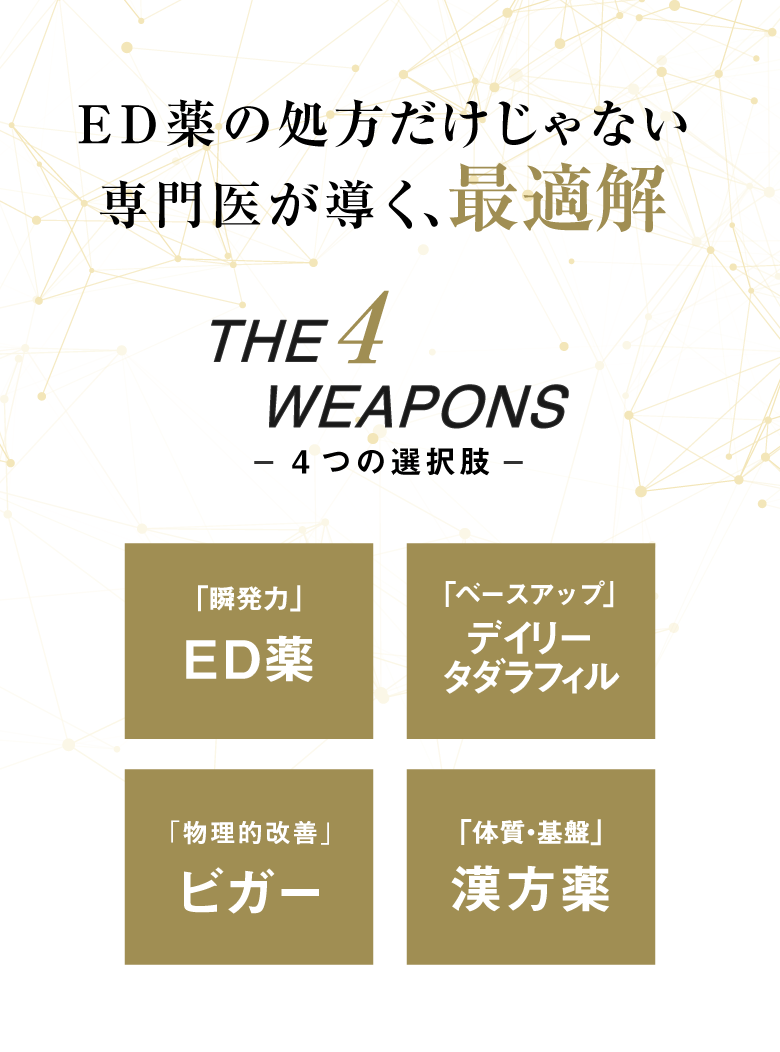 ED薬の処方だけじゃない、専門医が導く最適解
